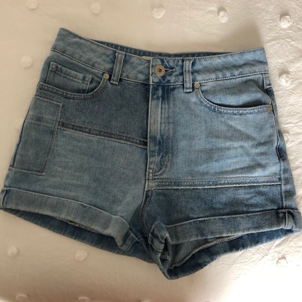 Bullhead PacSun Patched Denim Jean Short